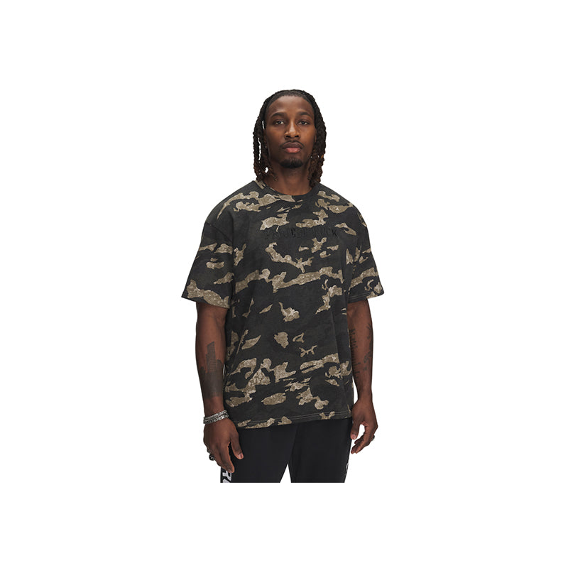 Under Armour Men Project Rock Hwt Aop Short Sleeve | 1389976-251