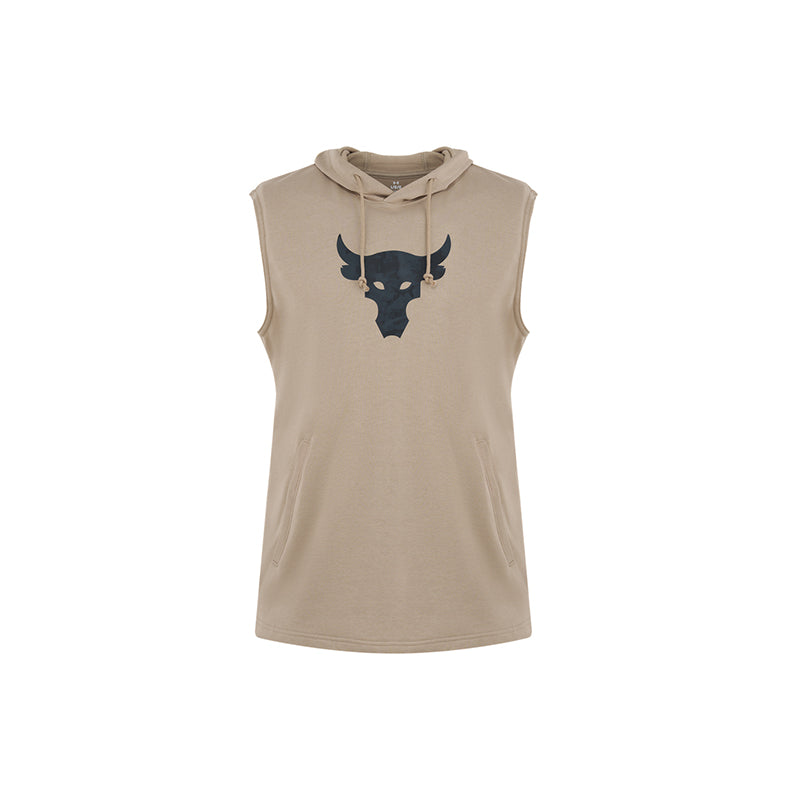 UA Men Project Rock Terry Sleeveless Hoodie | 1389979