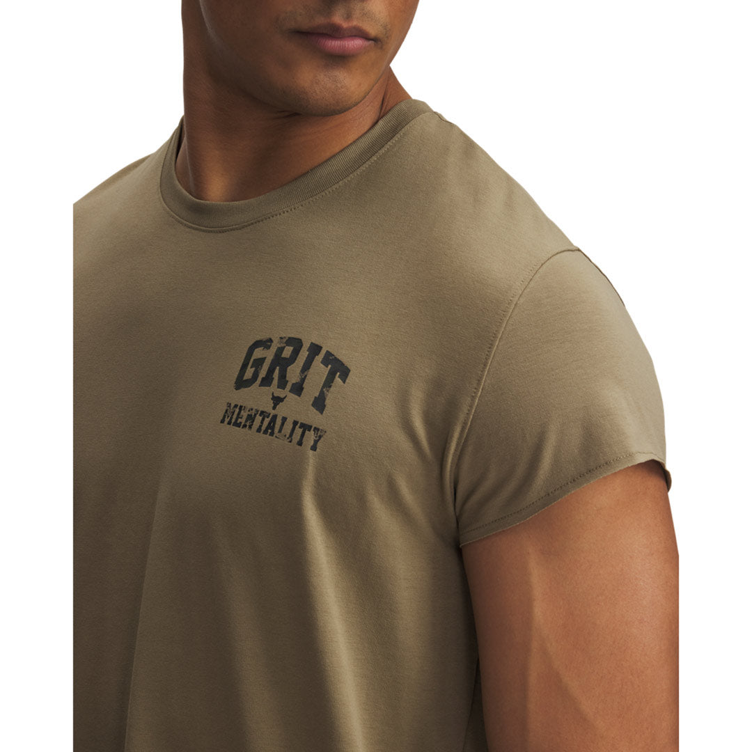 Under Armour Men Project Rock Cap Sleeve T-Shirt | 1389984-251