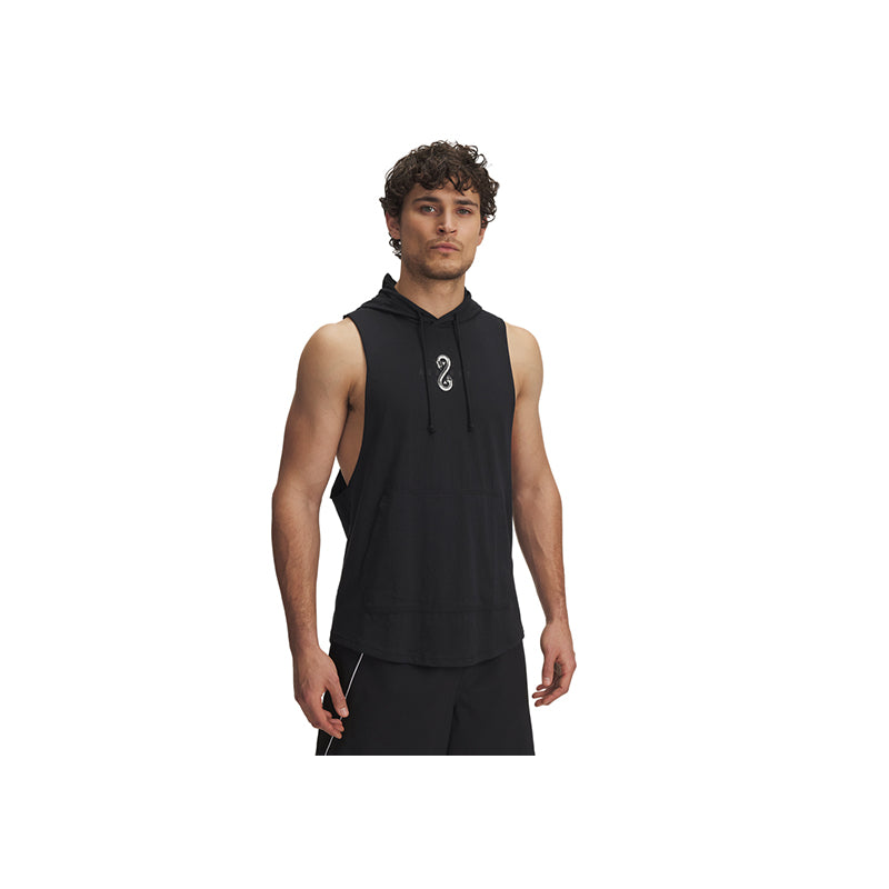 Under Armour Men Project Rock Snake Sleeveless Hoodie  | 1389987-001