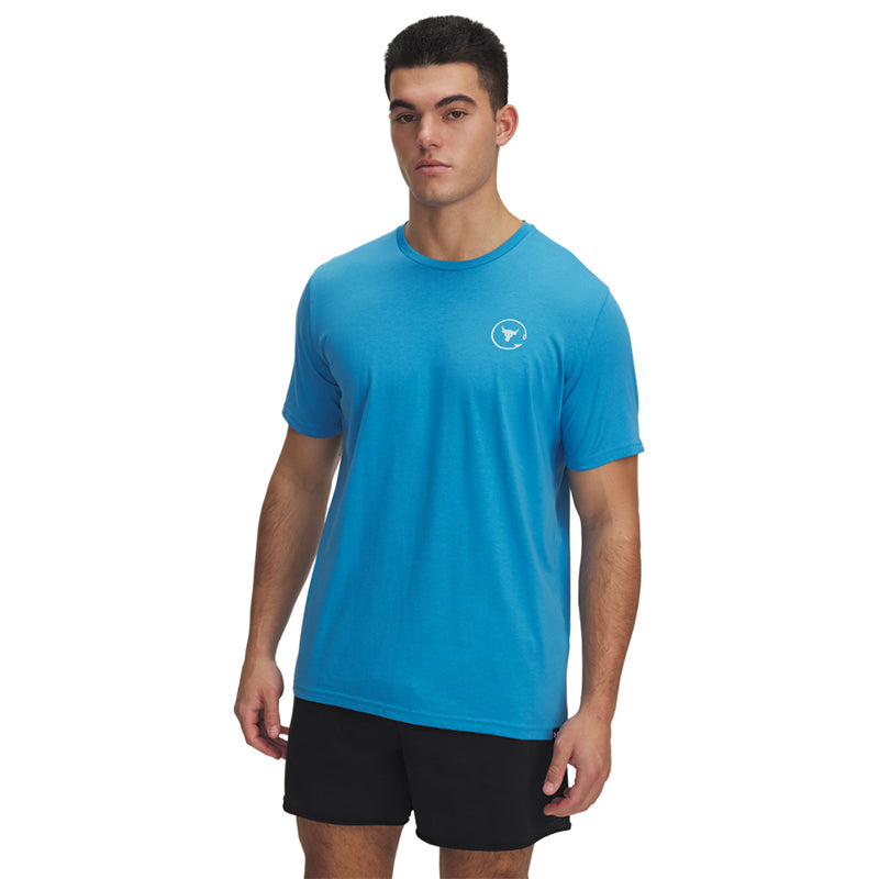 Under Armour Men Project Rock Salt Short Sleeve | 1390001-452