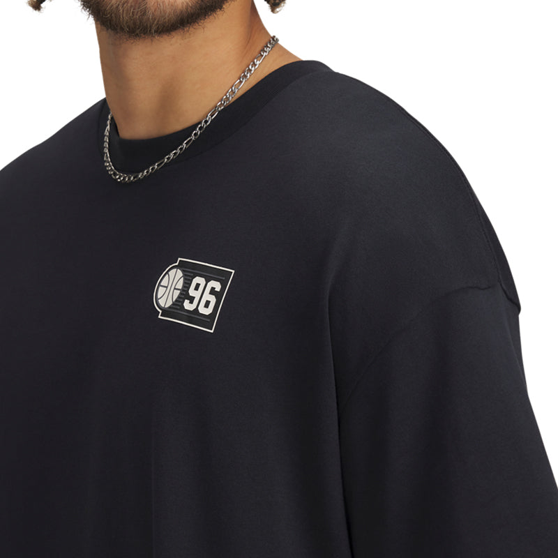 Under Armour Men Heavyweight Hoops Courtside Short Sleeve | 1390191-001