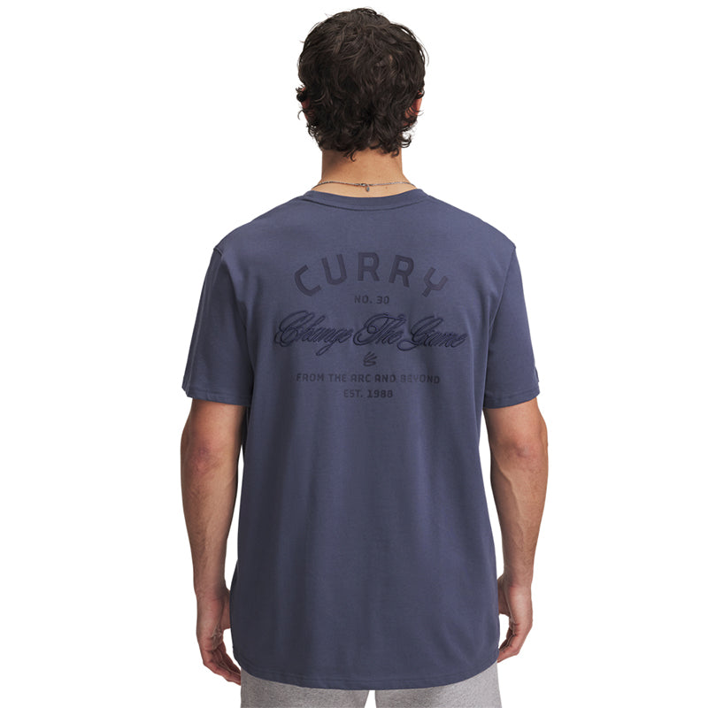 Under Armour Men Curry Heavyweight Verbiage T-shirt 2 | 1390405-044