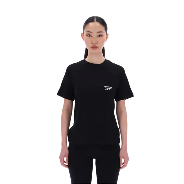Reebok Women Lex Small Logo Crw Short Sleeve Pocket Tee | 100241396