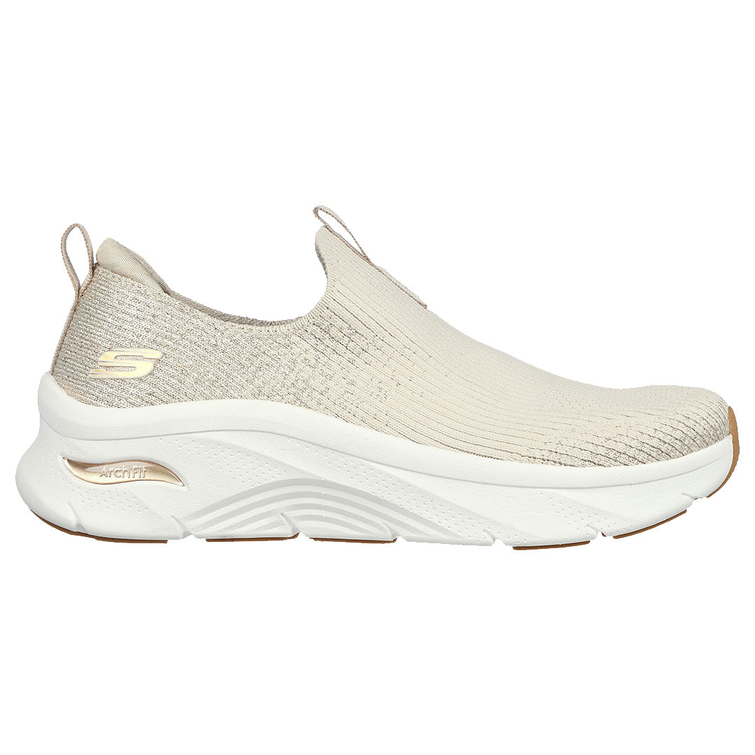 Skechers Women Relaxed Fit: Arch Fit D'Lux - Glimmer Dust | 149689NTGD ...