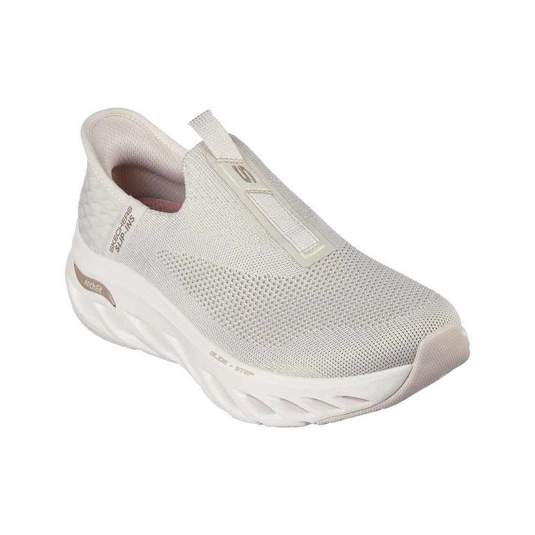 Skechers Women Arch Fit Glide-Step-New | 150190NAT