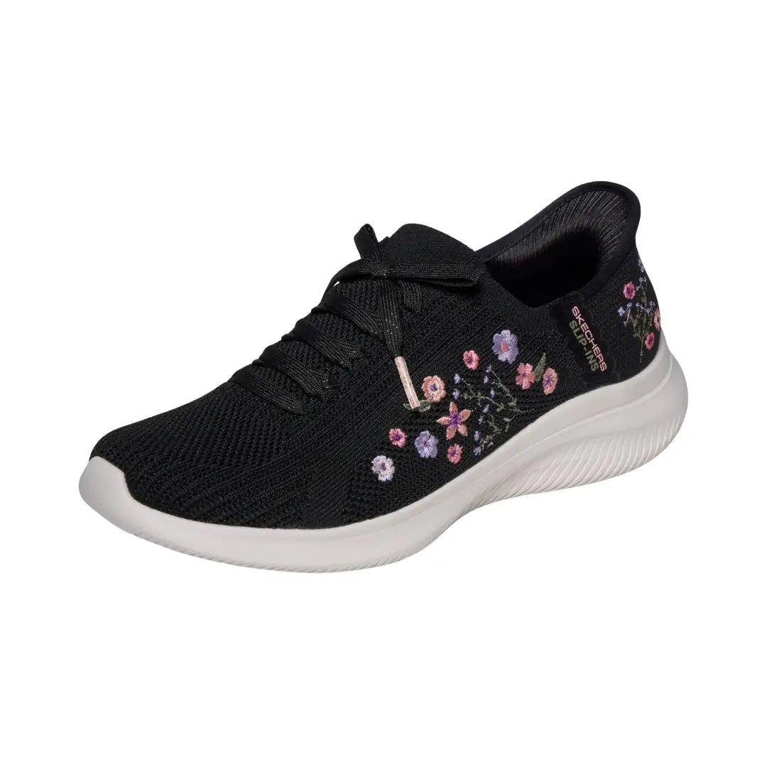 Skechers Women Ultra Flex 4.0 - Sweet Petals | 150806BLK