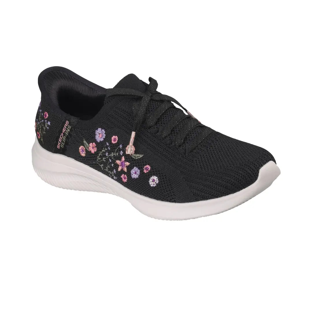 Skechers Women Ultra Flex 4.0 - Sweet Petals | 150806BLK