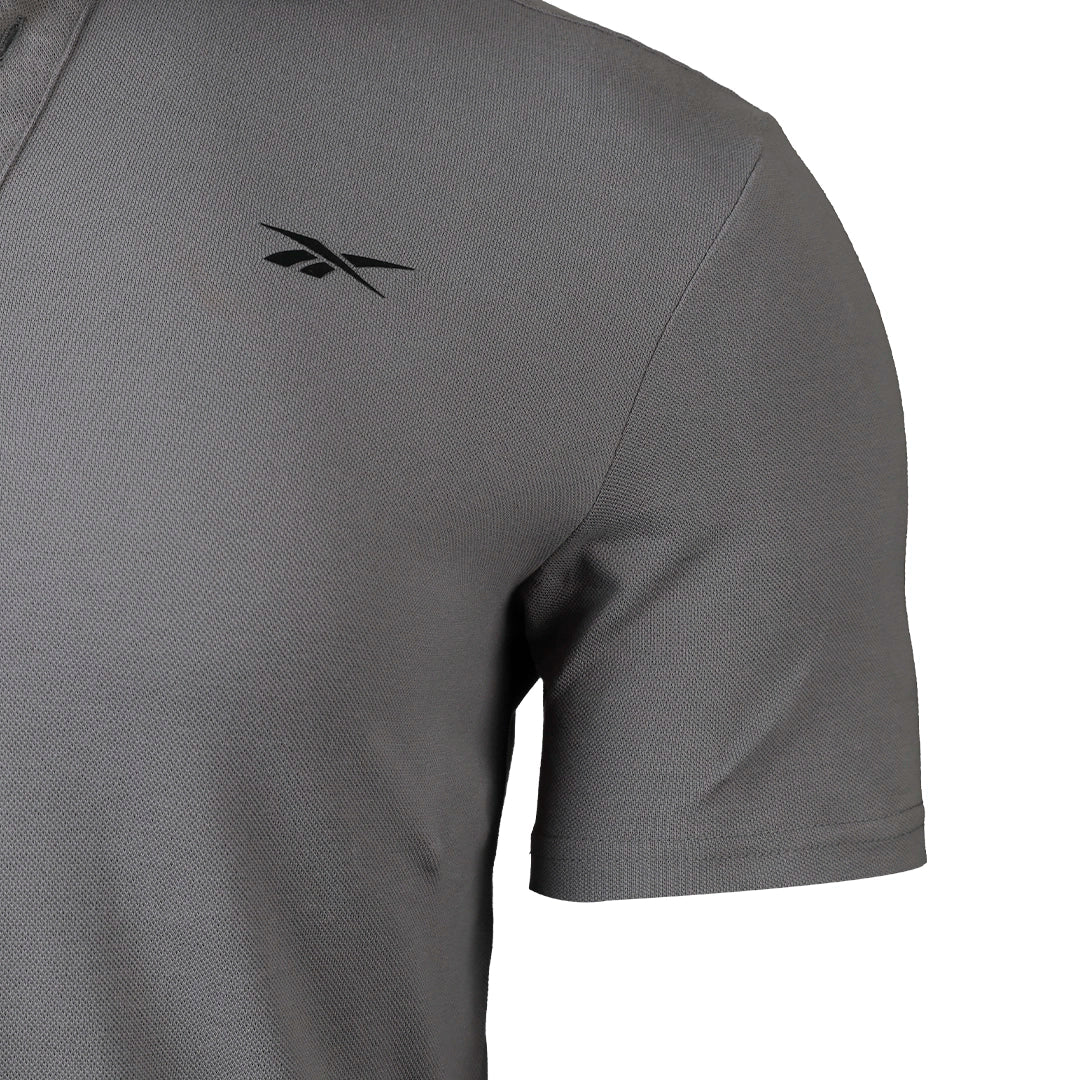 Reebok Men Solid Pique Polo | RGMS25150G