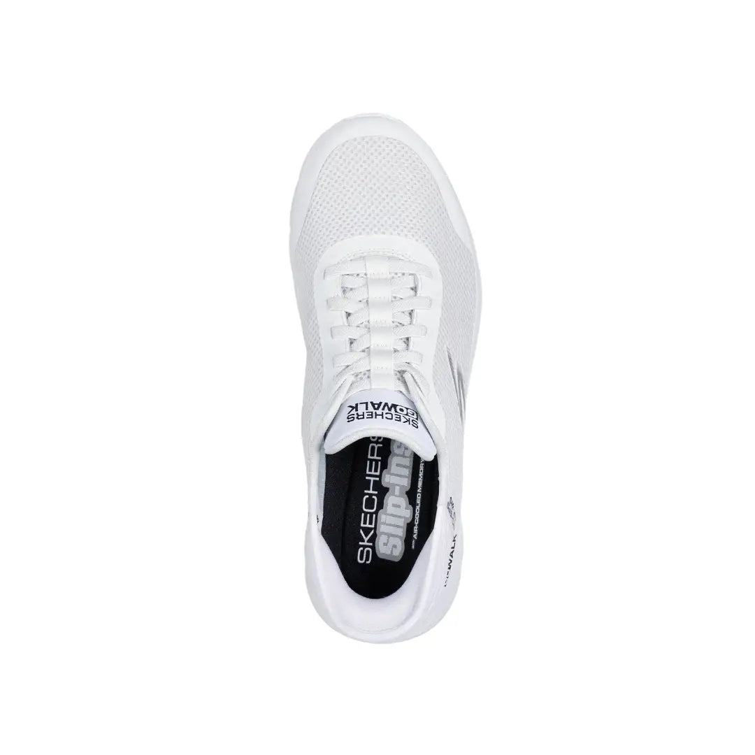 Skechers Men Go Walk Flex - Hands Up | 216324WHT
