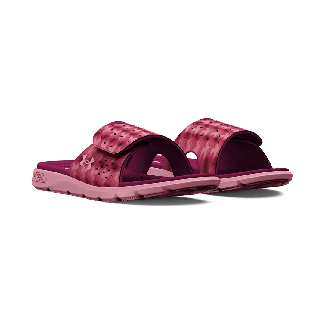UA Women Ignite Pro Graphic Strap Slides | 3026028