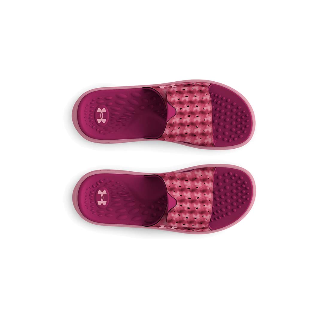 UA Women Ignite Pro Graphic Strap Slides | 3026028