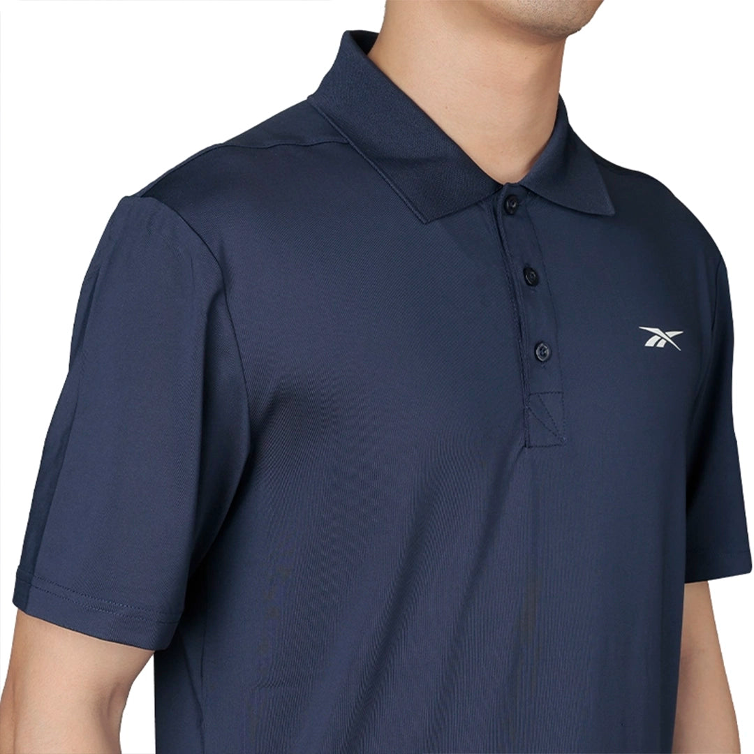 Reebok Men Solid Stretch Perform Golf Polo | RGMS25151VN