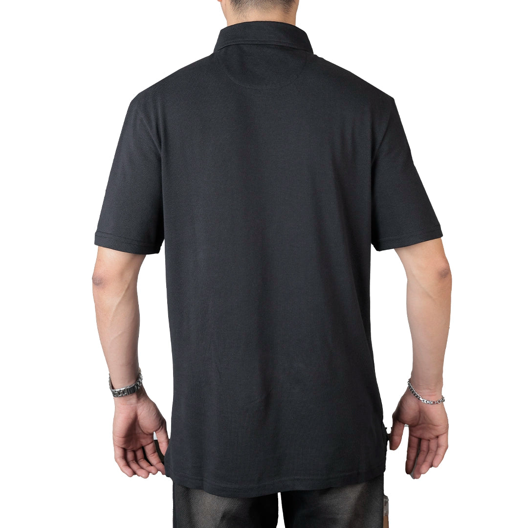 Reebok Men Solid Pique Polo | RGMS25150B