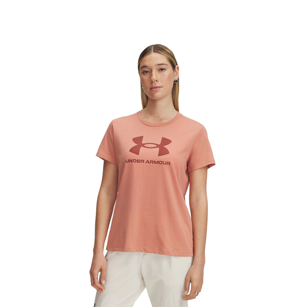 UA Women Big Logo Short Sleeve | 6003079