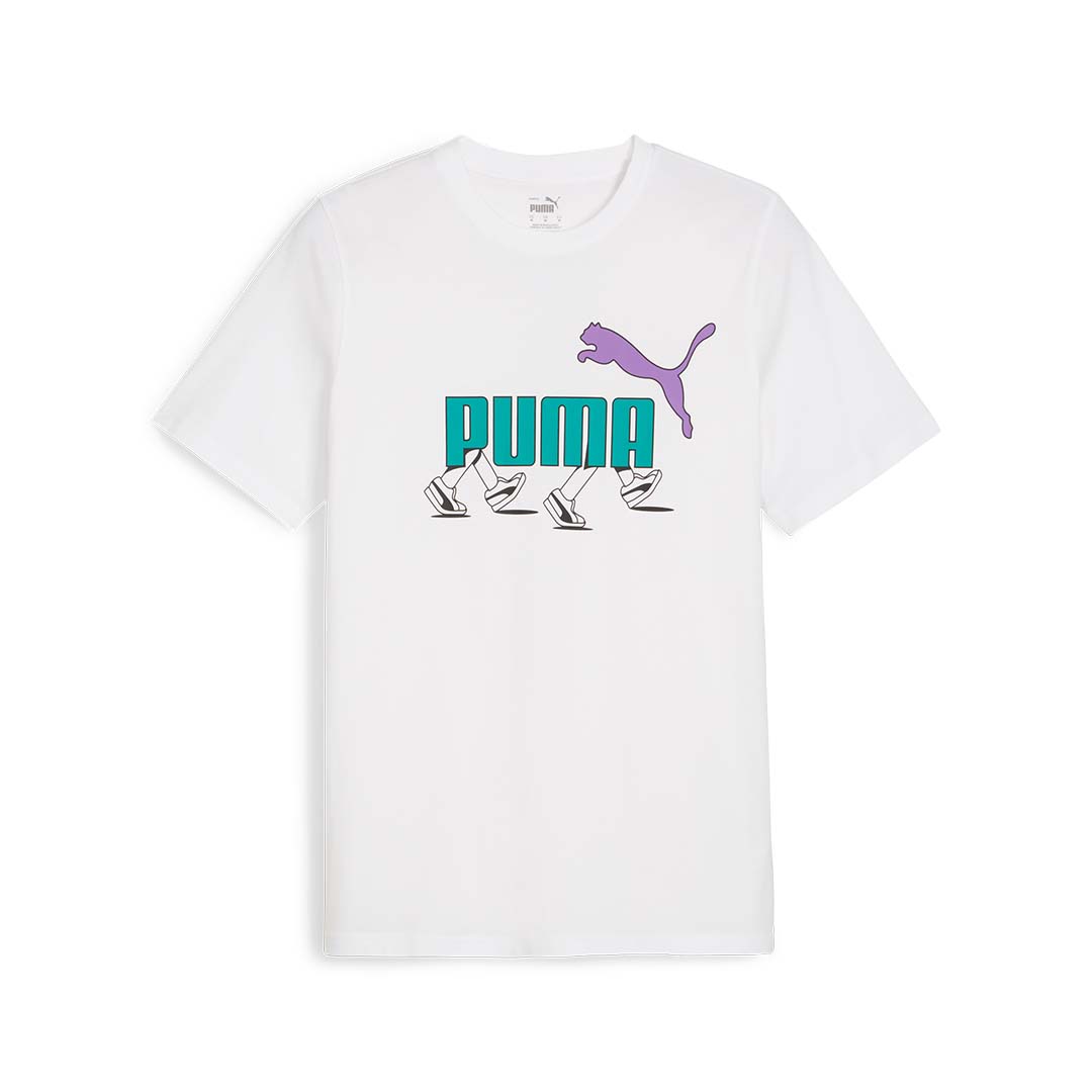 Puma Men Graphics Sneaker Tee | 68384302