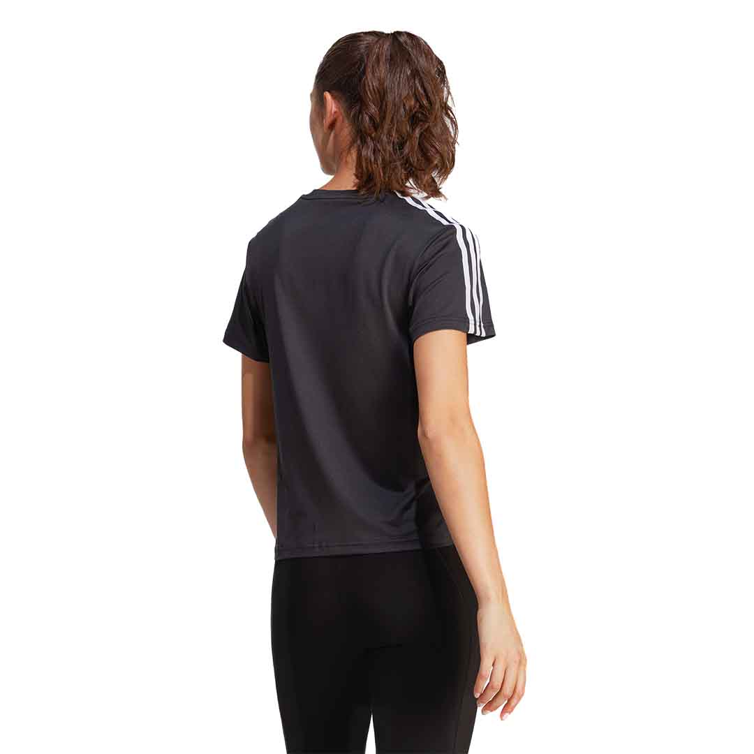 adidas Women Aeroready Train Essentials 3-Stripes Tee | IC5039
