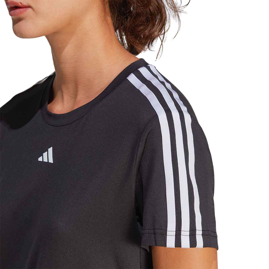adidas Women Aeroready Train Essentials 3-Stripes Tee | IC5039