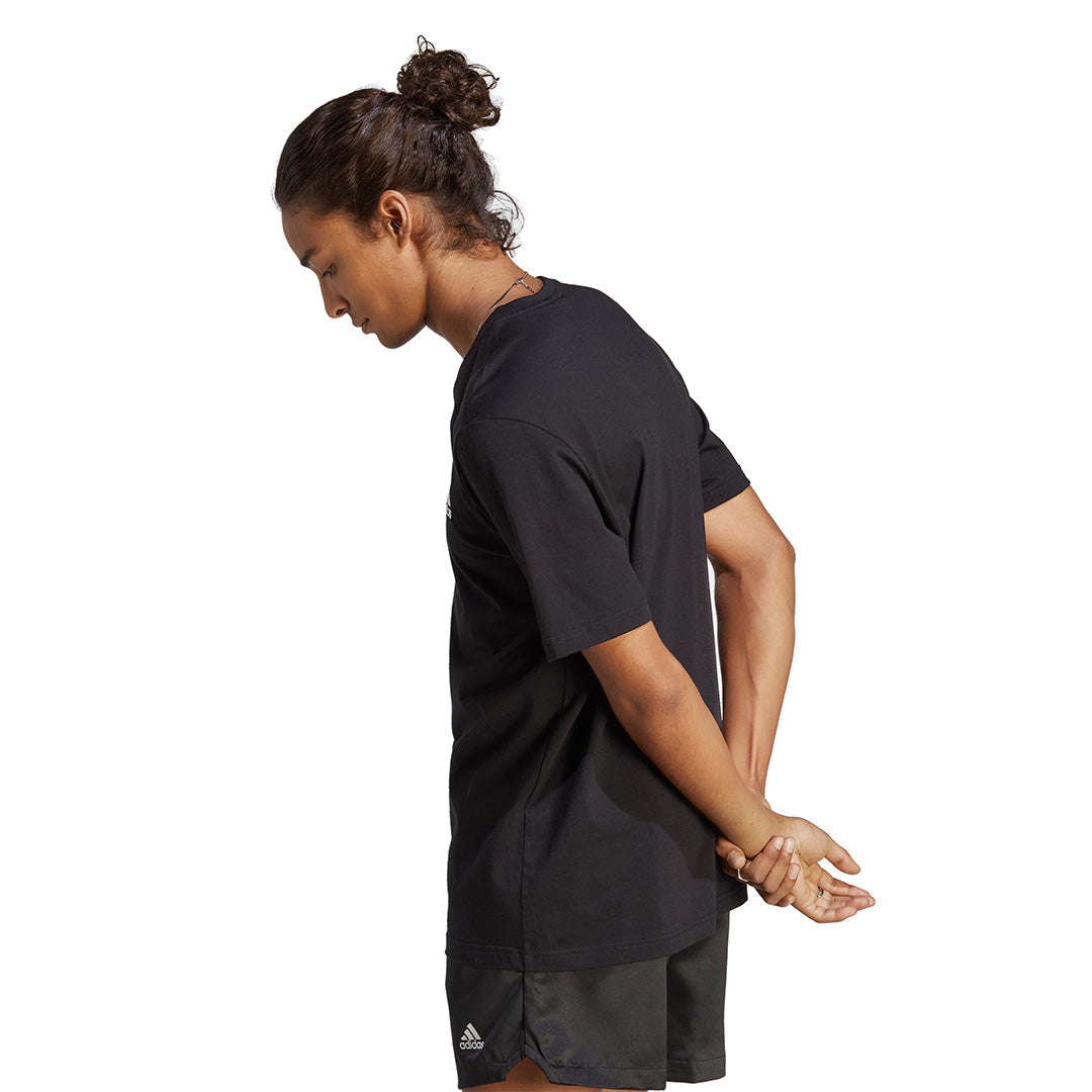 adidas Men Essentials Single Jersey Embroidered Small Logo Tee | IC9282