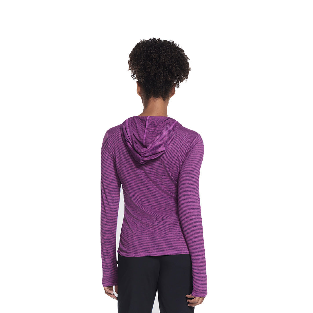 Skechers Women Go DRI Harmony Stripe Hoodie | LT2PRHP