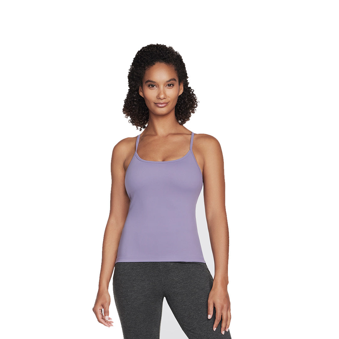 Skechers Women Go Flex Crossback Shelf Bra Cami | TT26GYPR