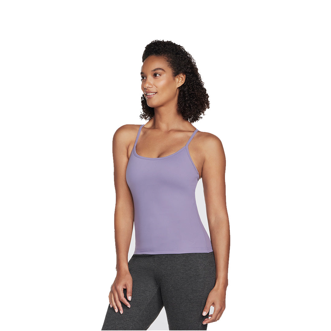 Skechers Women Go Flex Crossback Shelf Bra Cami | TT26GYPR