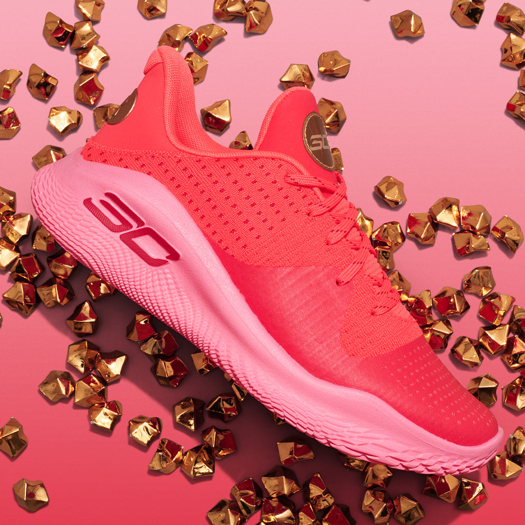 UA Unisex Curry 4 Low Flotro 'Flooded' | 3026620
