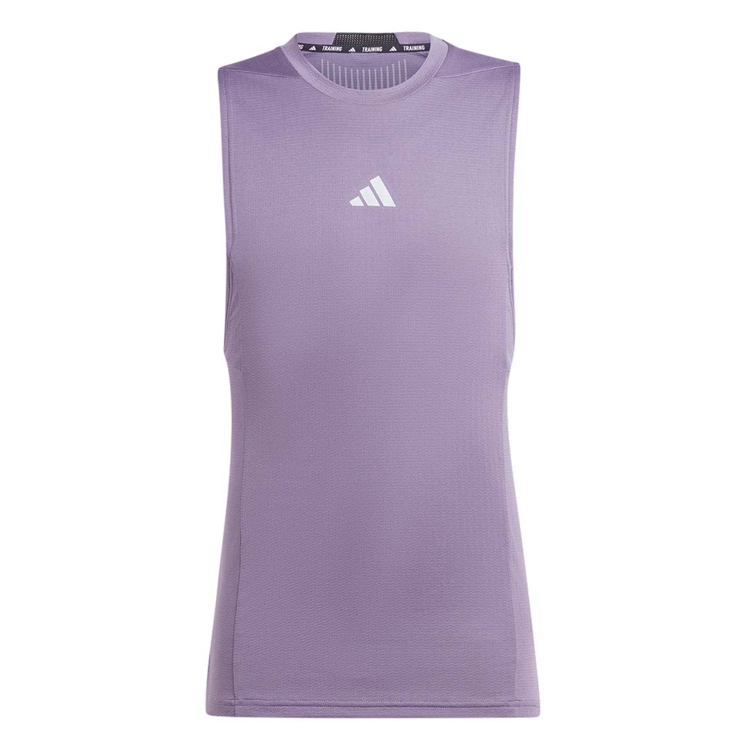 adidas Men Designed for Training Workout HEAT.RDY Tank Top | IS3711