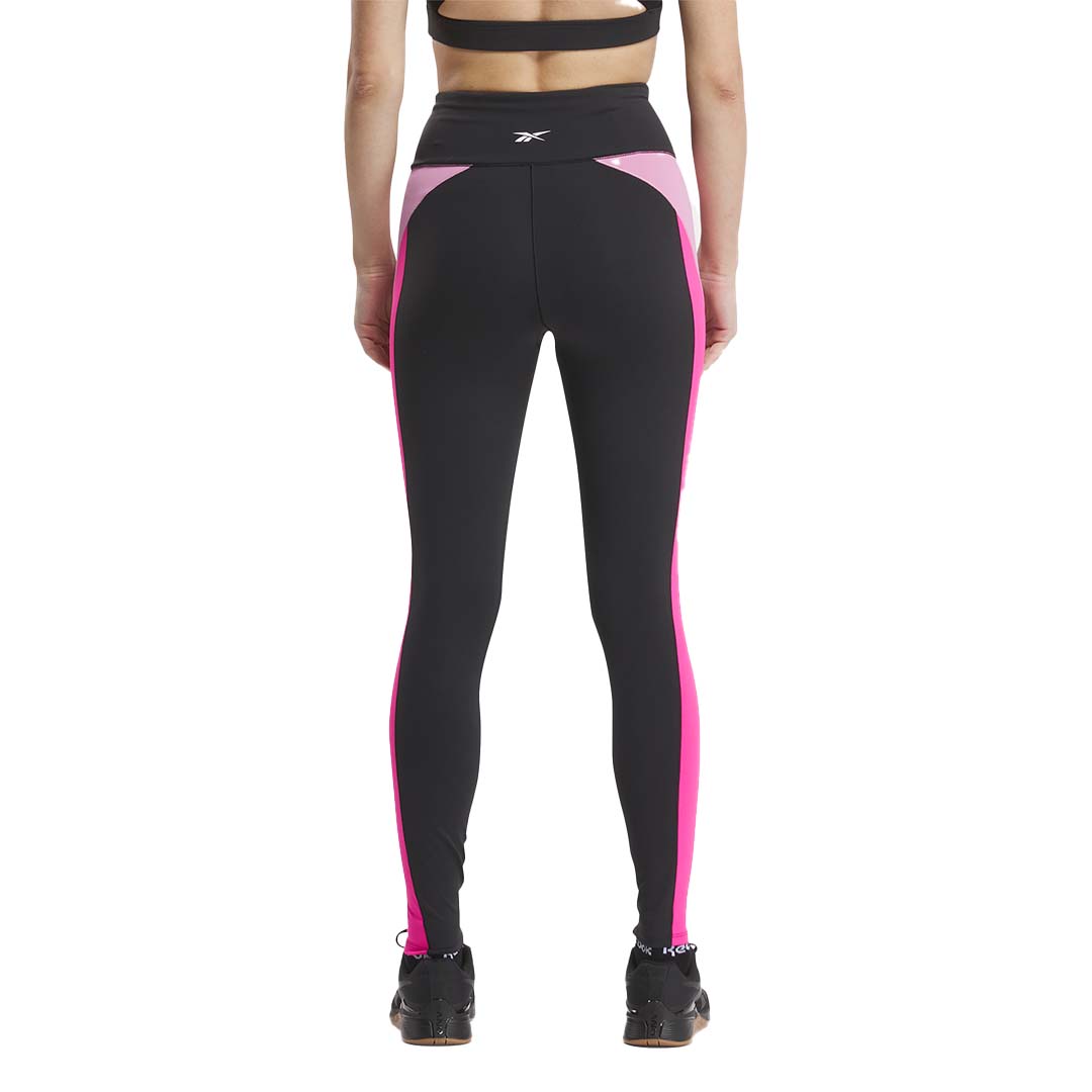 Reebok Women Lux High-Rise Tight-Colorblock | 100076147