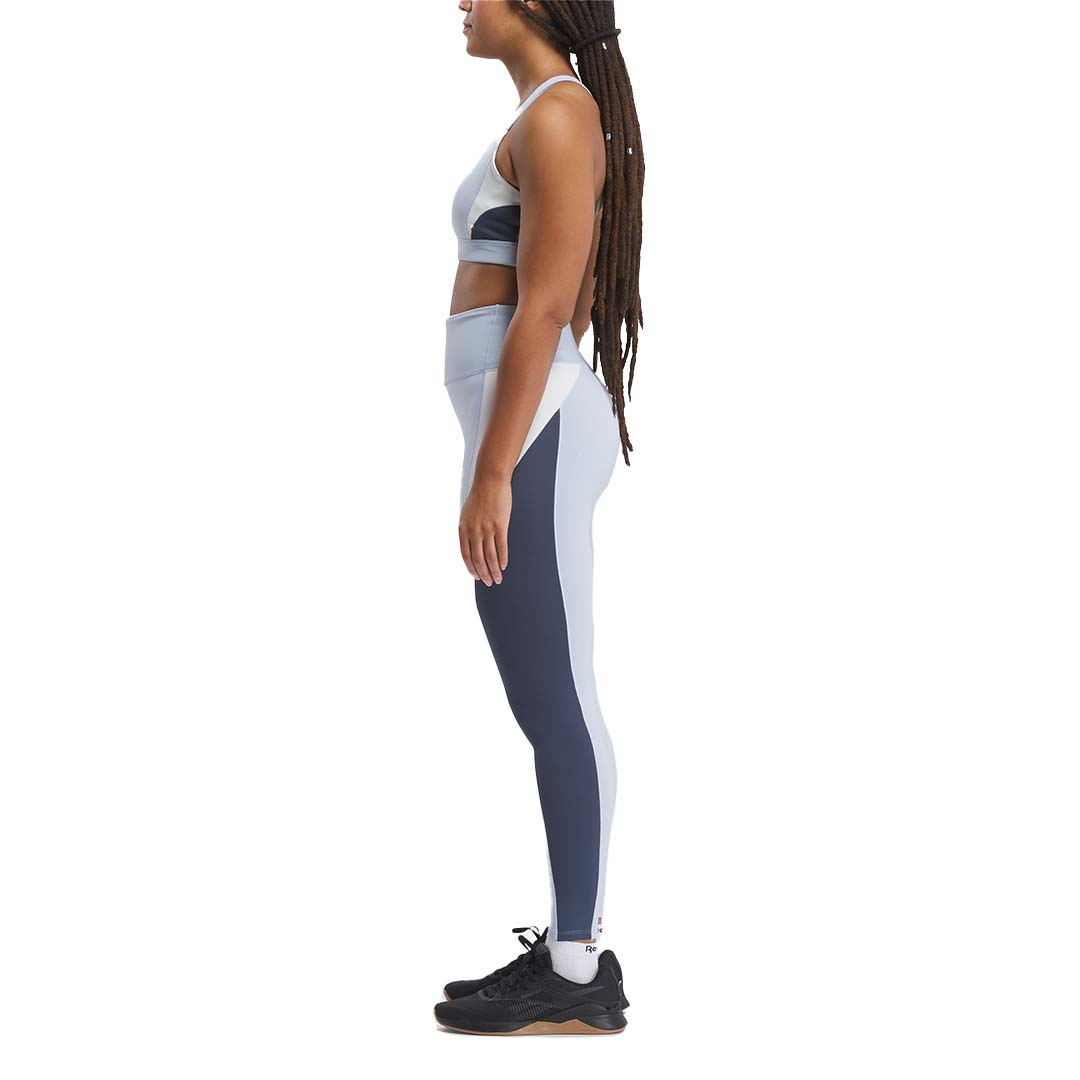 Reebok Women Lux High-Rise Tight-Colorblock | 100076195