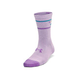 UA Women Essential Novelty 3-Pack Mid Crew Socks | 1382942