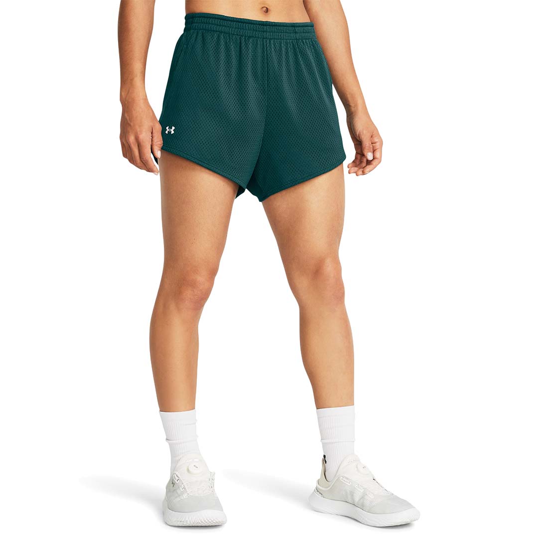 Under Armour Women Play Up Mesh Shorts | 1383624-449