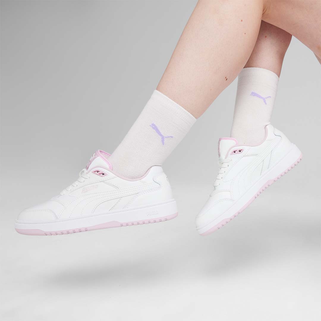 Puma Women Doublecourt White-Grape Mist | 39328411