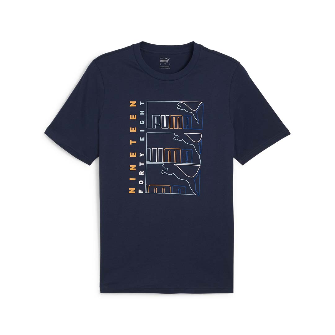 Puma Men Graphics Triple No. 1 Logo Tee | 68384414