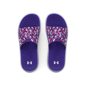 UA Women Ignite Pro Graphic Strap Slides | 3026028