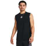 UA Men Curry Sleeveless T-Shirt | 1383377