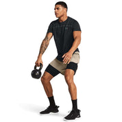 UA Men Rush Seamless Wordmark Short Sleeve | 1382799