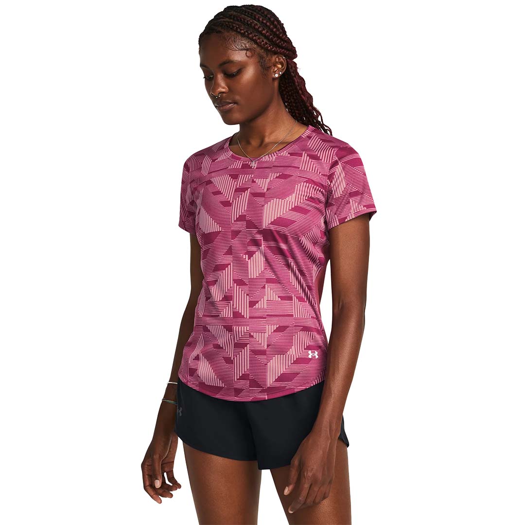 Under Armour Women Speedstride Printed Short Sleeve | 1383206-635