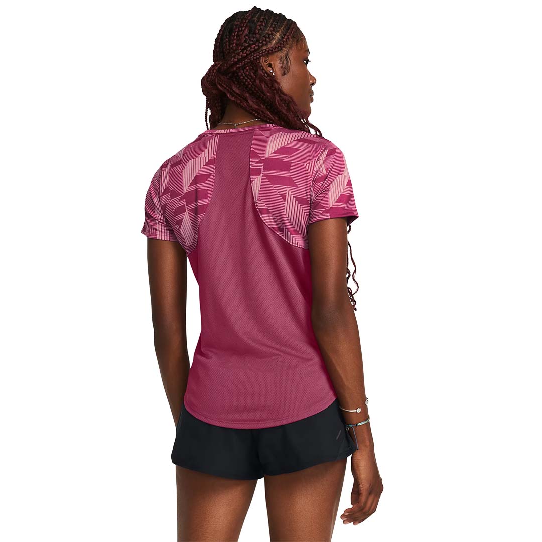 Under Armour Women Speedstride Printed Short Sleeve | 1383206-635