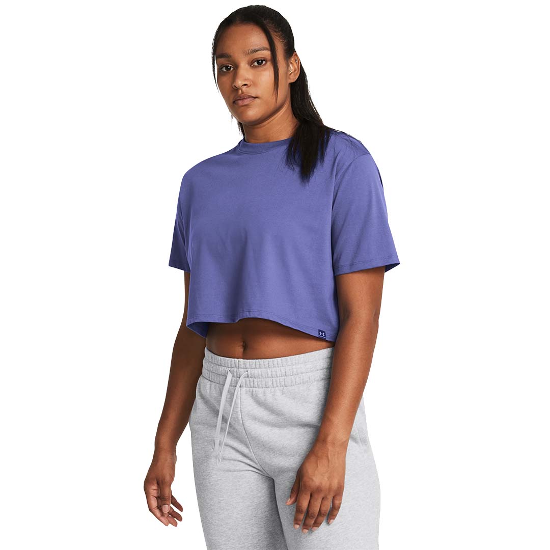 Under Armour Women Campus Boxy Crop Short Sleeve | 1383644-561