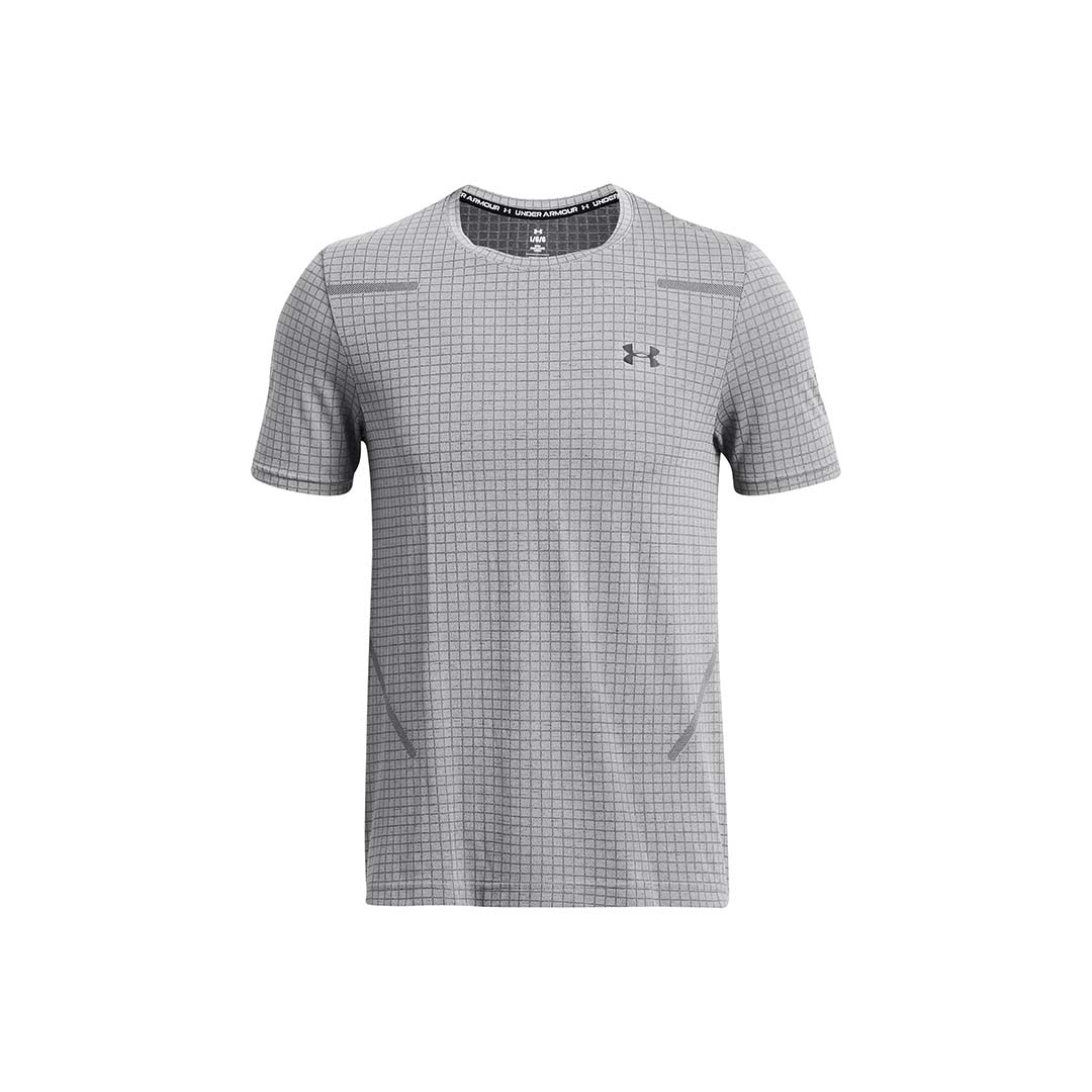 Under Armour Men Vanish Seamless Grid Short Sleeve | 1376921-011