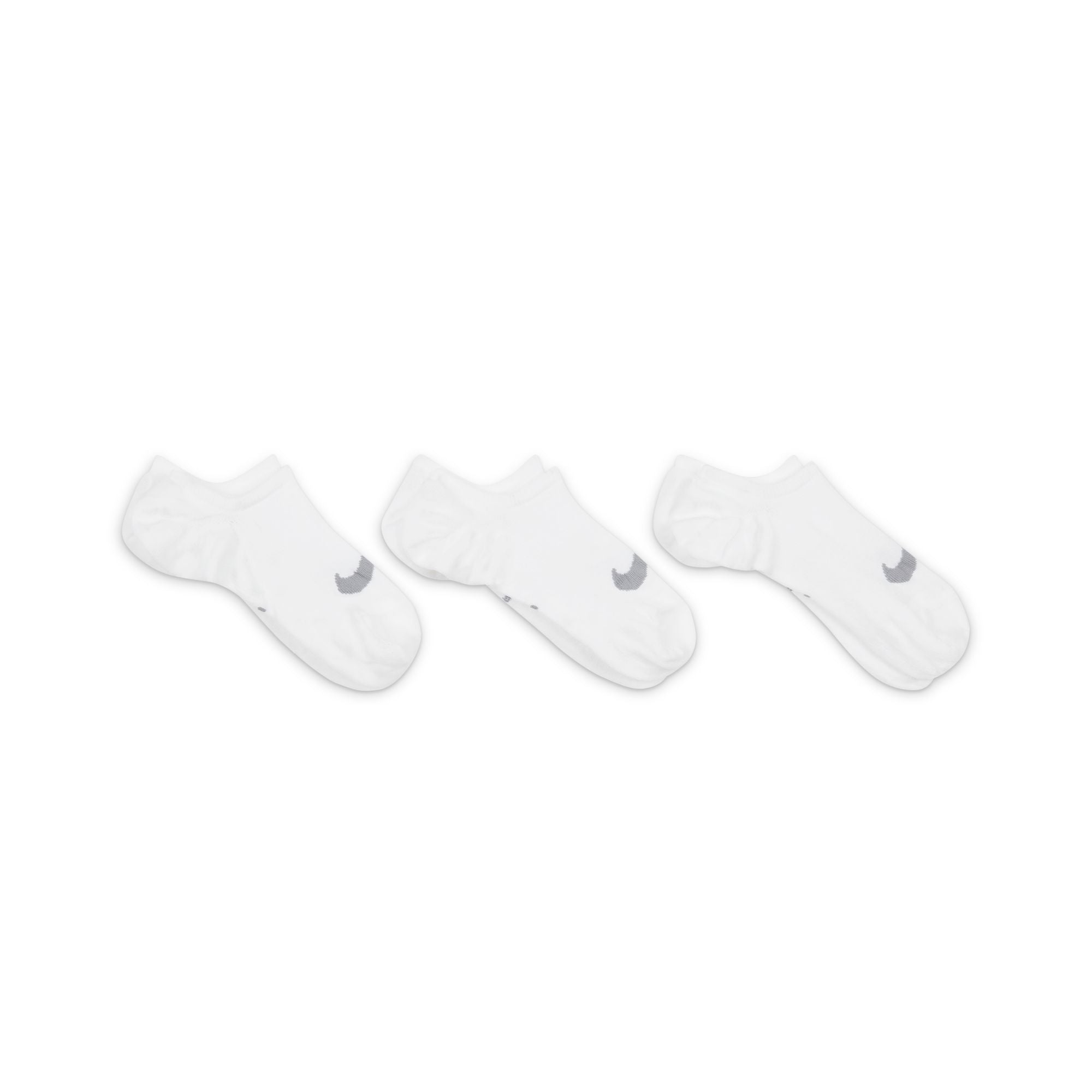 Nike Women Everyday Plus Lightweight Training Footie Socks 3 Pairs | SX5277-101