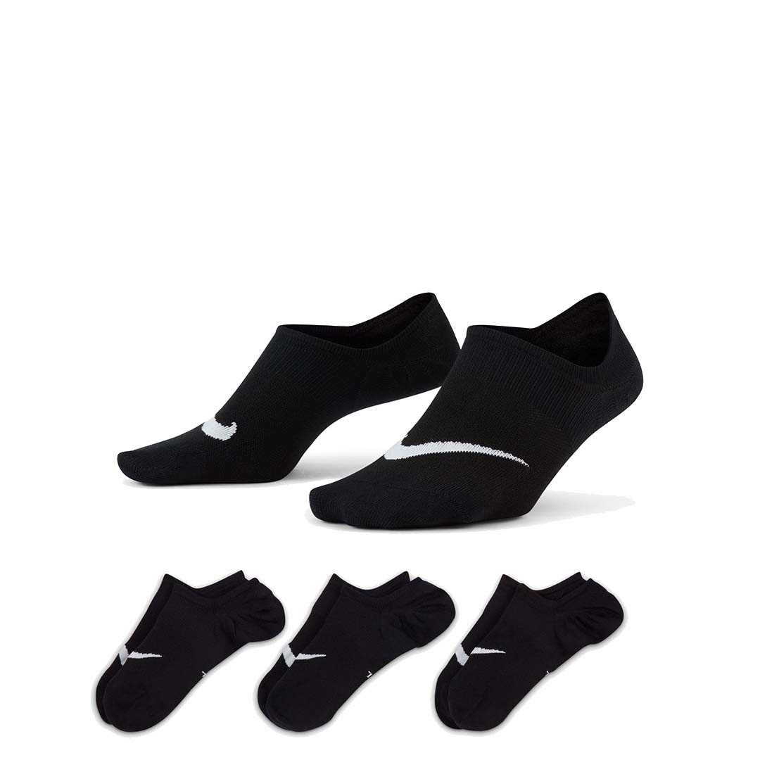 Nike Women Everyday Plus Lightweight Training Footie Socks 3 Pairs | SX5277-011