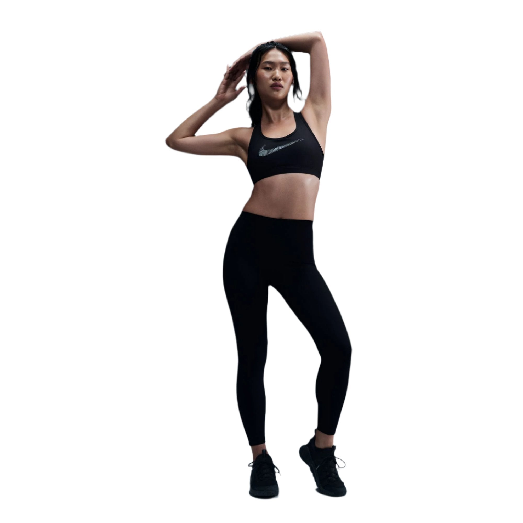 Nike Women One Seamless Front High-Waisted Full-Length Leggings HJ9196-010