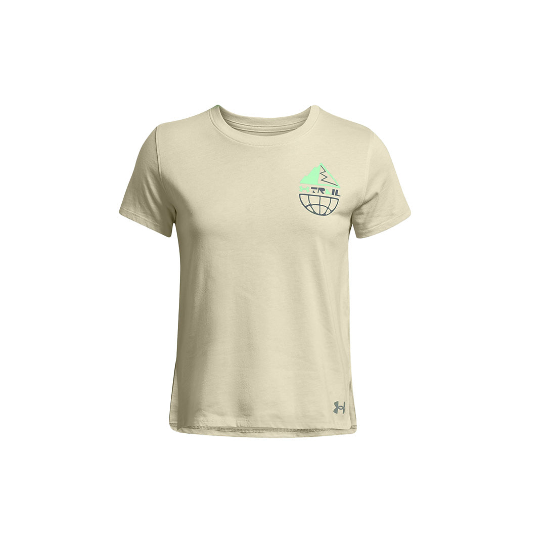 Under Armour Women Run Trail Graphic SS | 1383036-273