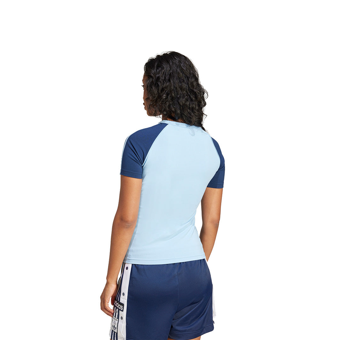 adidas Women 3-Stripes Slim Tee | JD0836