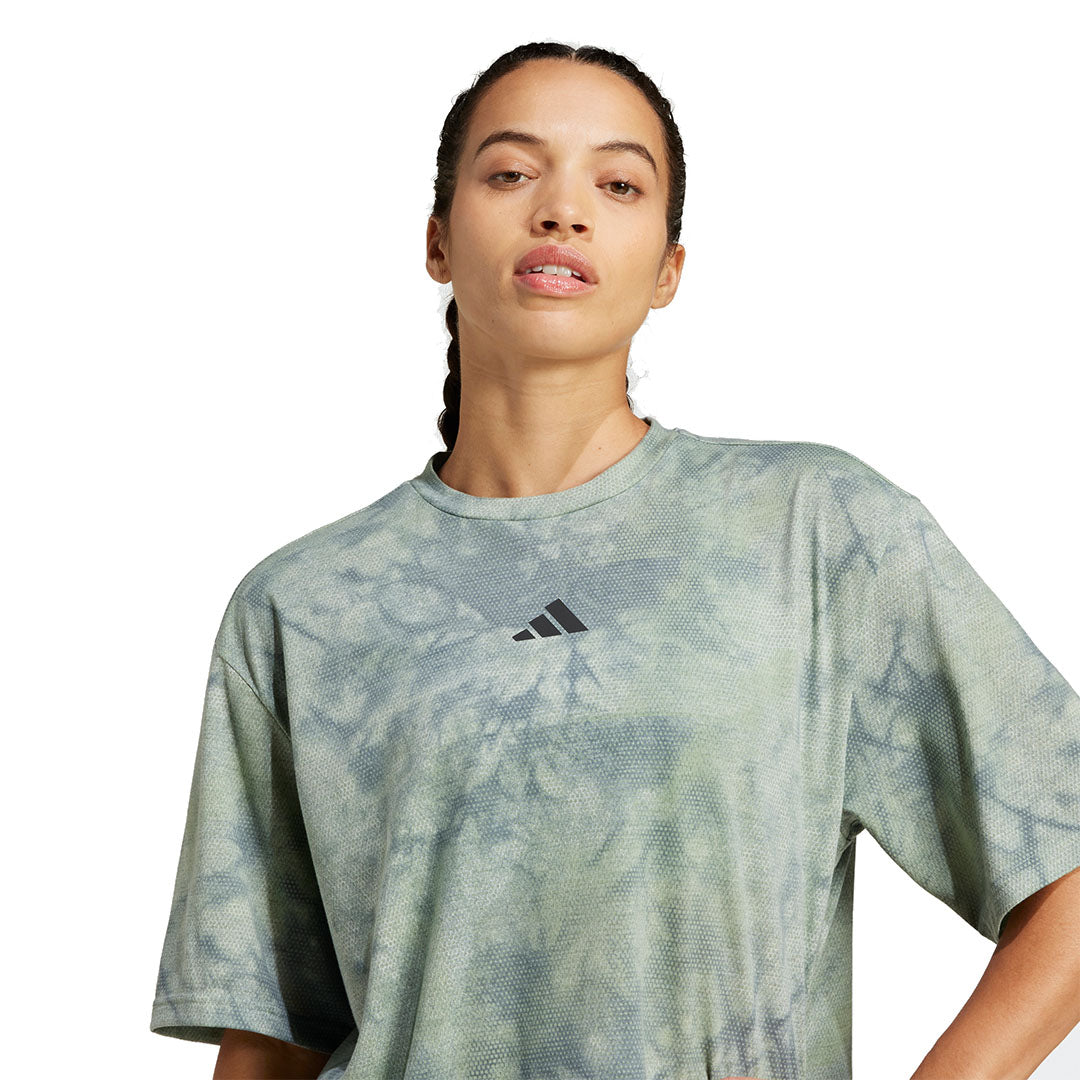 adidas Women Climacool Training Club 247 Graphic Tee | JM4903