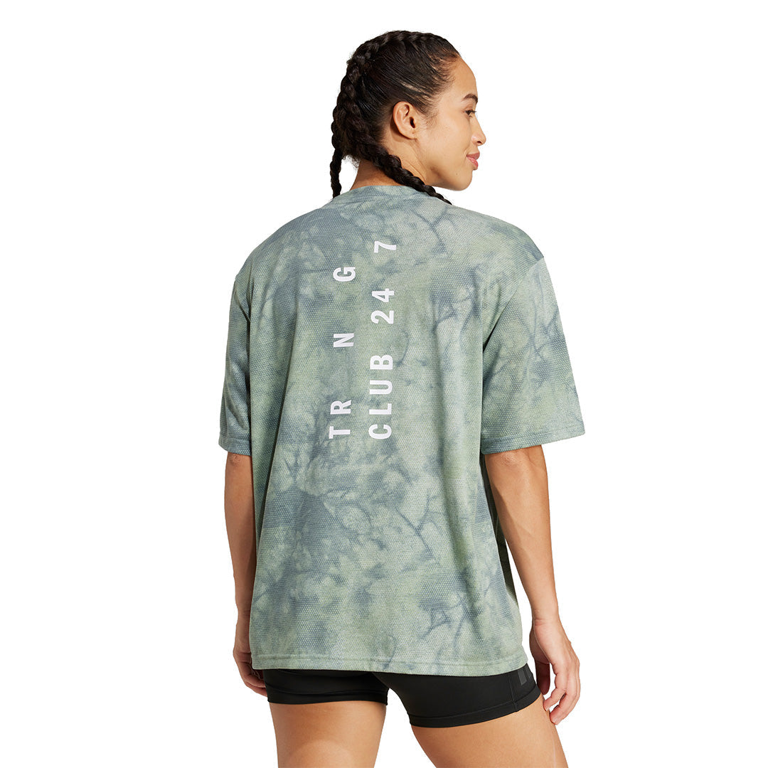 adidas Women Climacool Training Club 247 Graphic Tee | JM4903
