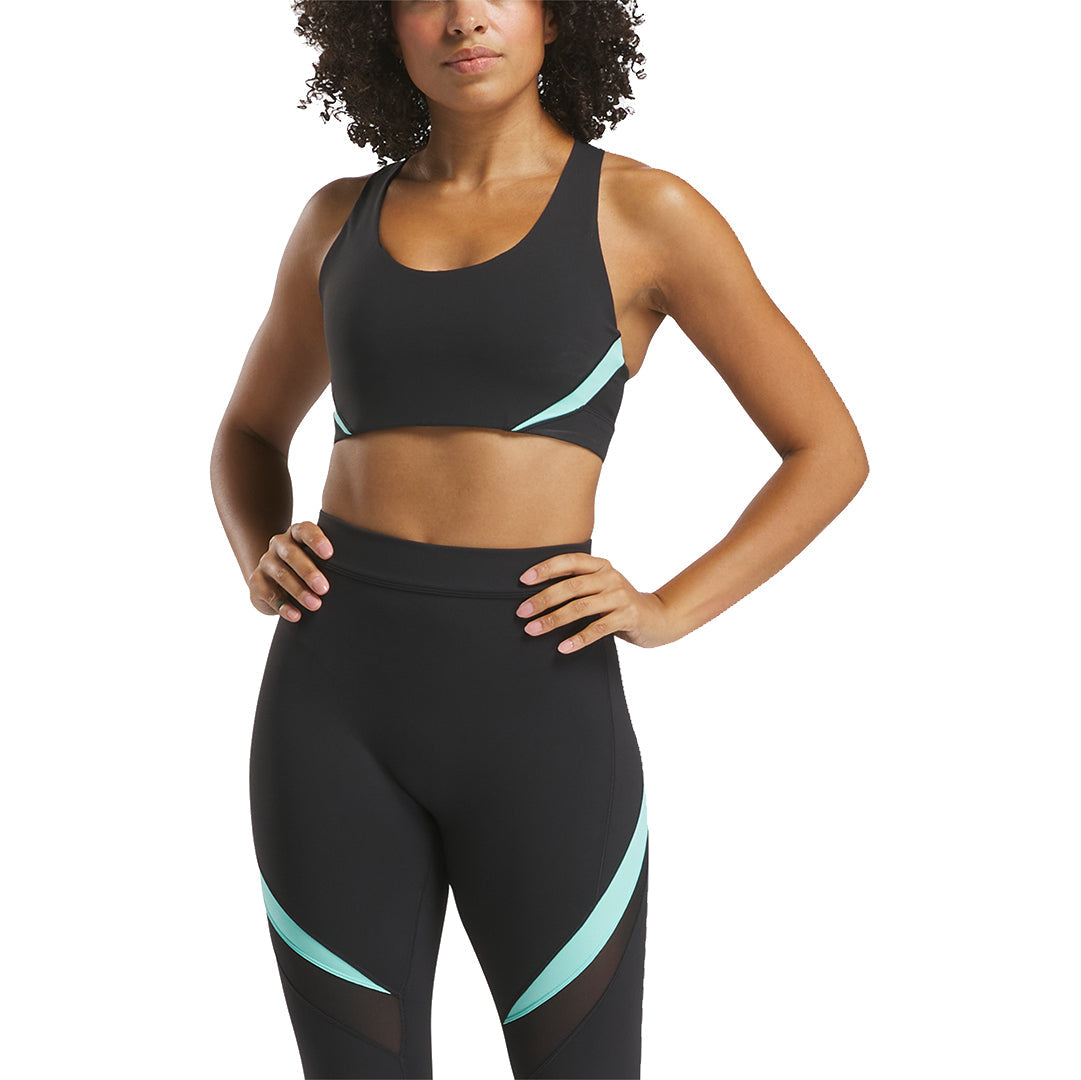 Reebok Women Lux Racer Bra - Colorblock | 100214650