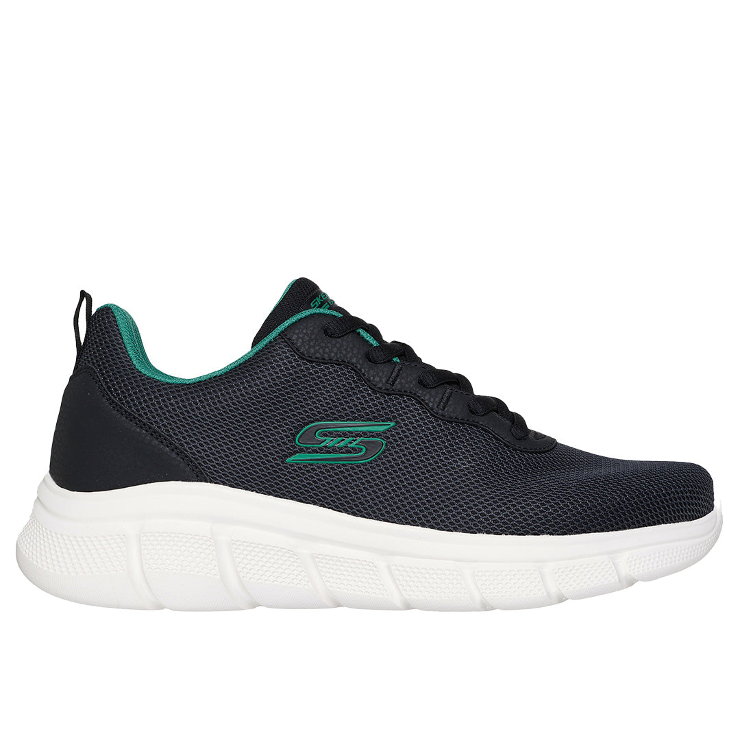 Skechers Men Bobs B Flex - Icy Edge | 118109BLK